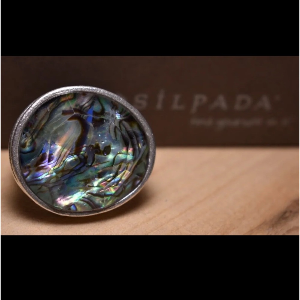 Silpada Abalone Statement Ring. - image 5